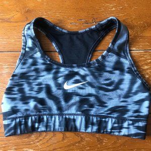 Nike Dri-Fit Patterned Sports Bra Size XS